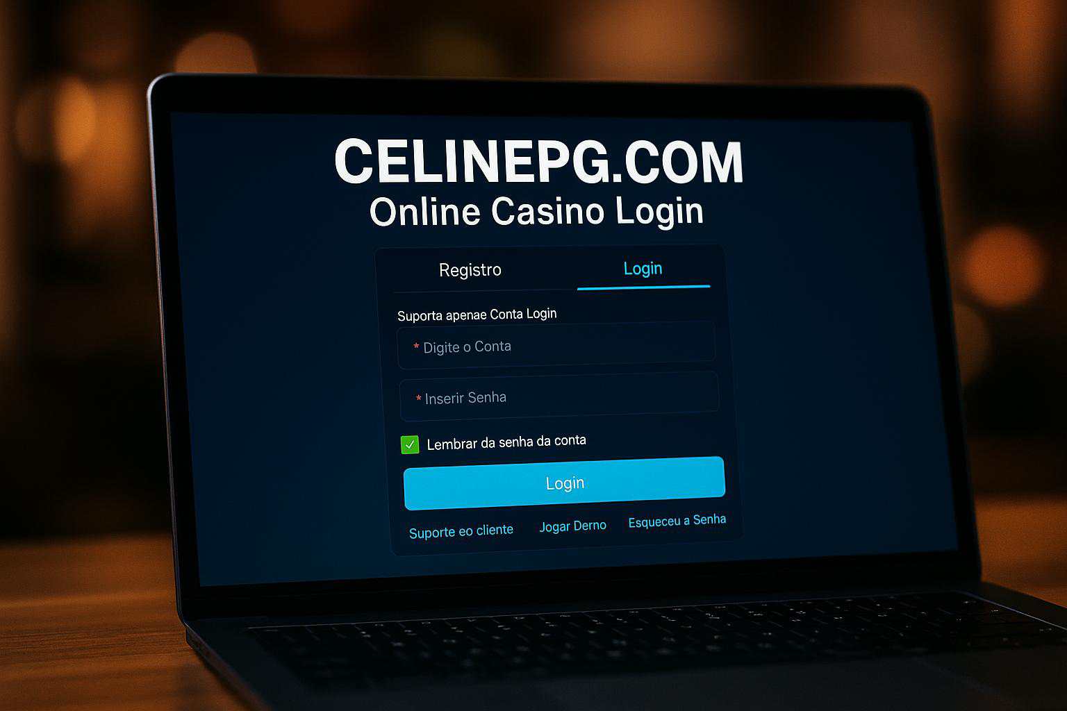 Login no Cassino CELINEPG .COM