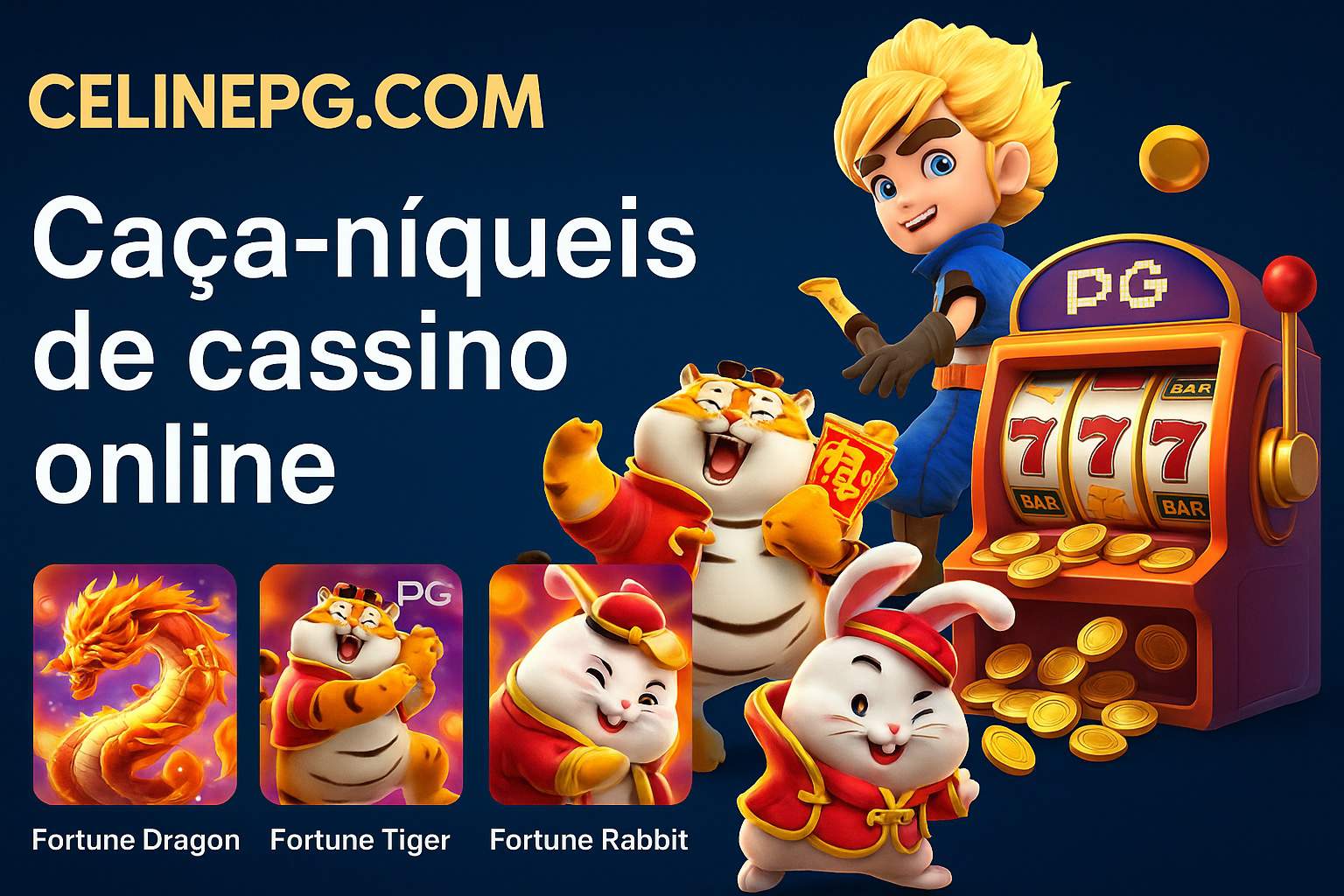 Explore o mundo das slot machines no CELINEPG .COM Casino